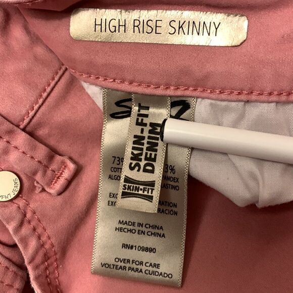 SEVEN7 Pink Woman’s Jeans Size 4 - Picture 9 of 9